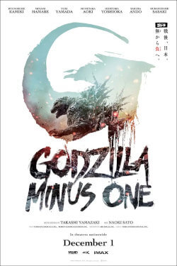 Godzilla Minus One Movie Poster