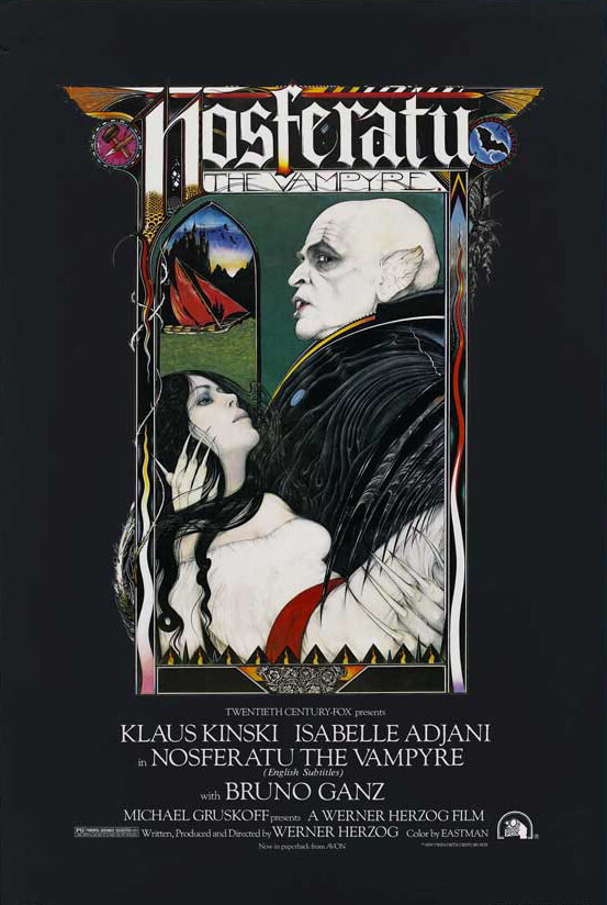 Nosferatu The Vampyre (Nosferatu - Phantom der Nacht) Movie Poster