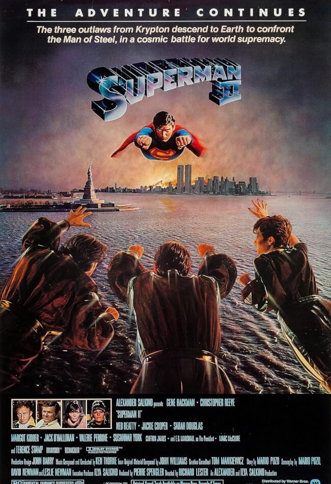 Superman II (1980) Movie Poster