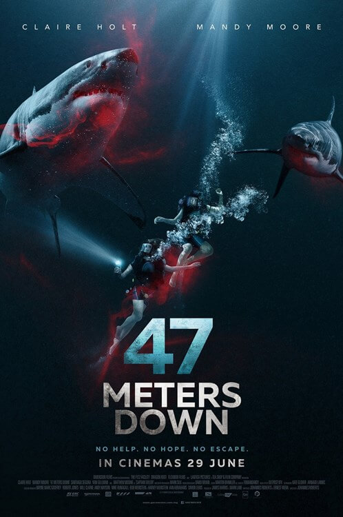 47 Meters Down (2017) Showtimes, Tickets & Reviews | Popcorn Malaysia