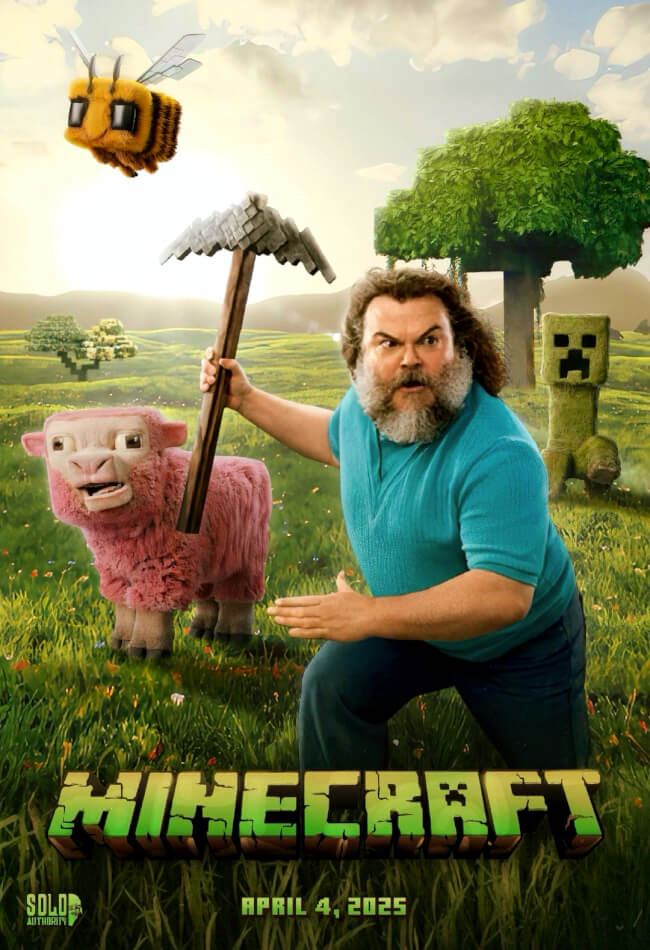 A Minecraft Movie Movie Poster