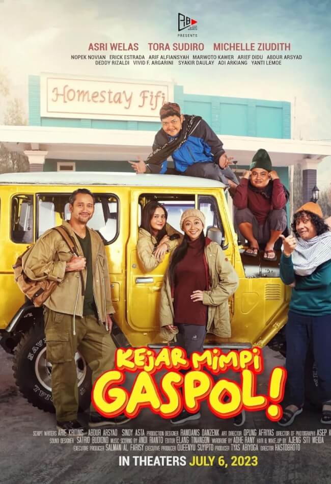 Kejar mimpi gaspol! Movie Poster