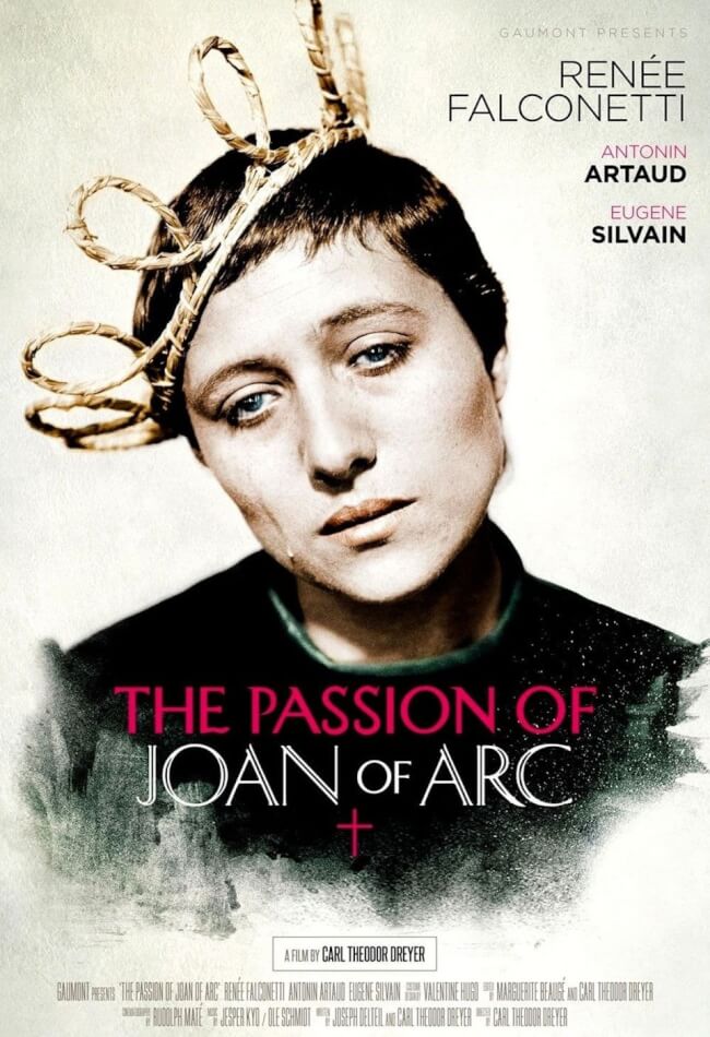 The Passion Of Joan Of Arc Movie Poster