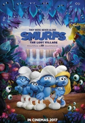 Smurfs the lost village Movie Poster