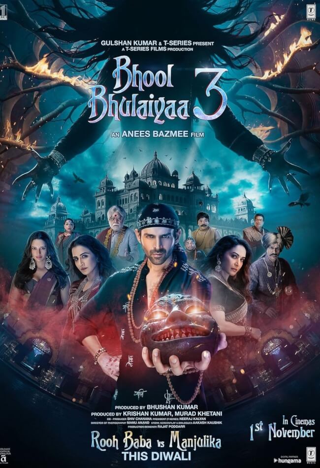 Bhool Bhulaiyaa 3 Movie Poster