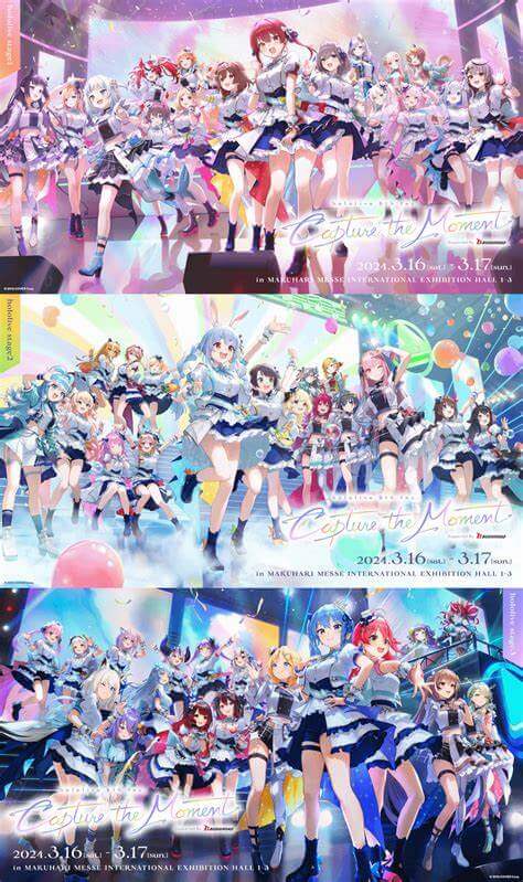 Hololive 5th Fes. Capture The Moment Delayed Viewing - Stage 1 Movie Poster
