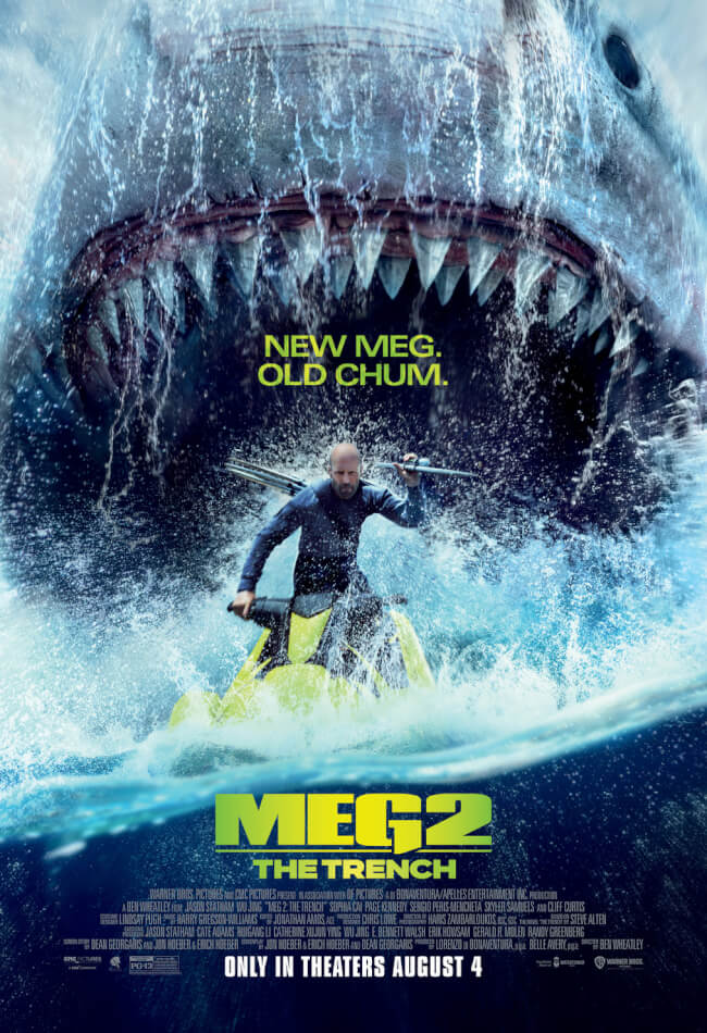 Meg 2: the trench Movie Poster