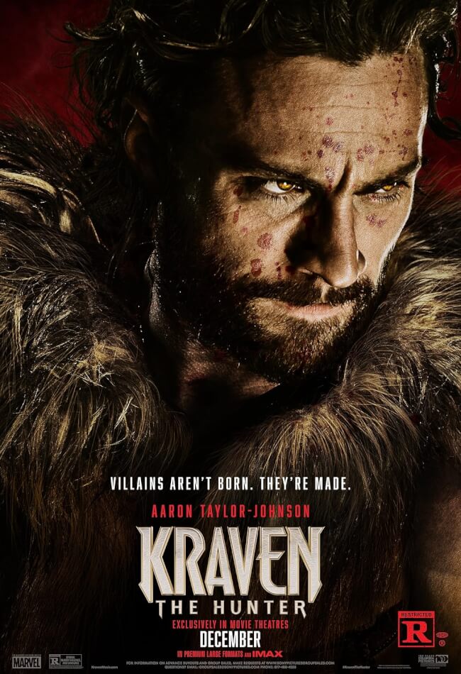Kraven the Hunter Movie Poster