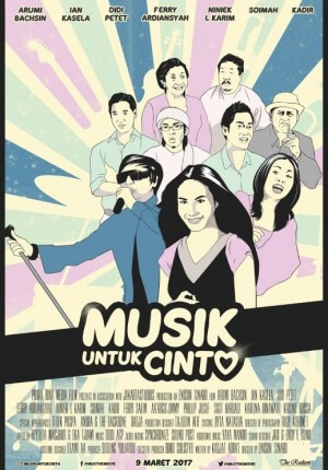 Musik untuk cinta Movie Poster