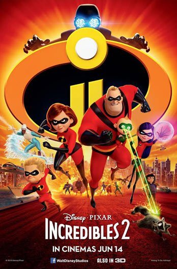 The Incredibles 2 Movie Poster