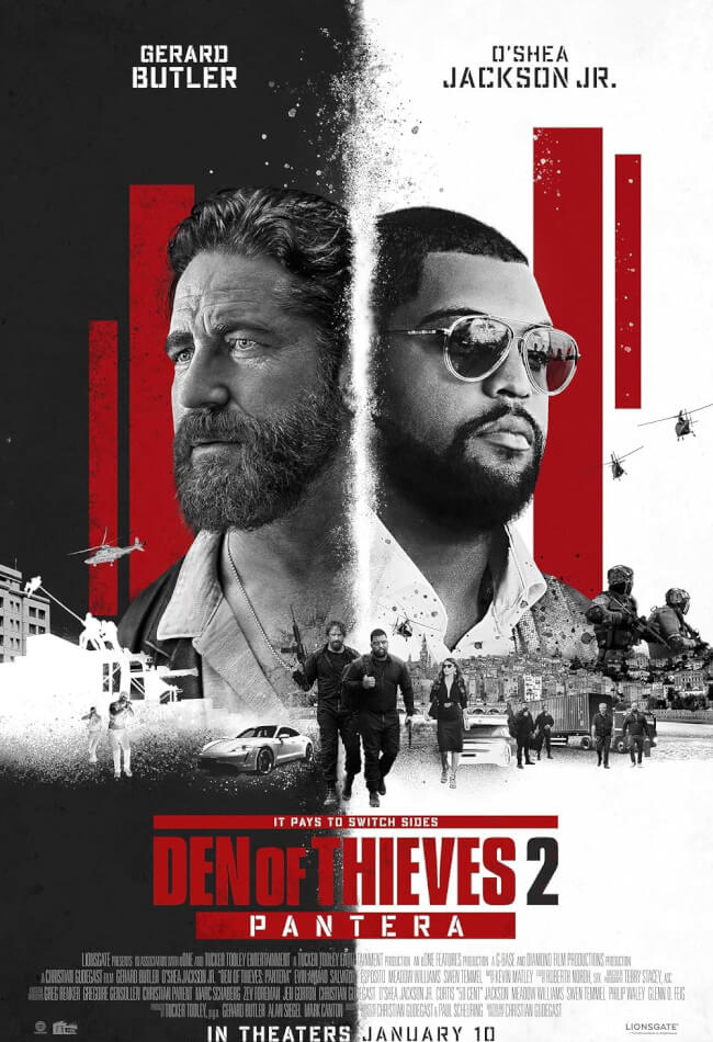 Den of Thieves 2: Pantera Movie Poster