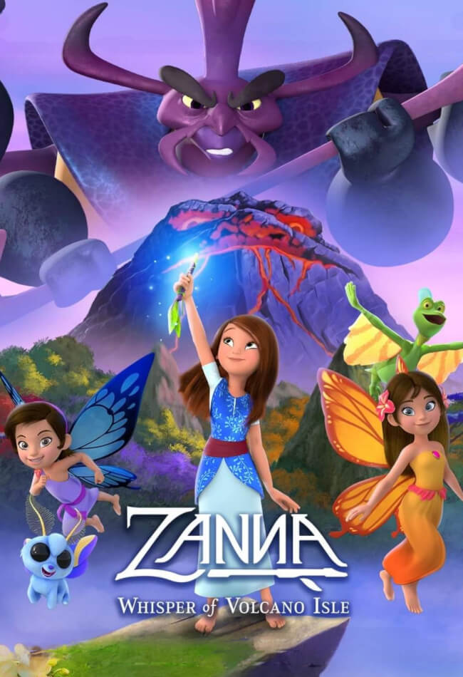 Zanna: Whisper of Volcano Isle Movie Poster