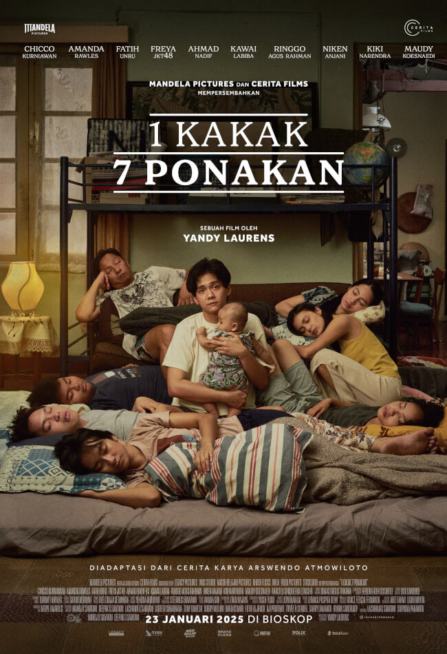 1 Kakak 7 Ponakan Movie Poster