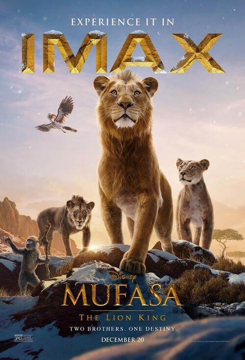 Mufasa: the lion king Movie Poster