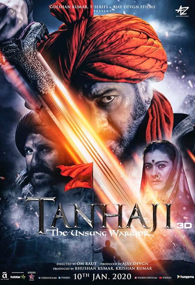 Tanhaji: The Unsung Warrior Movie Poster