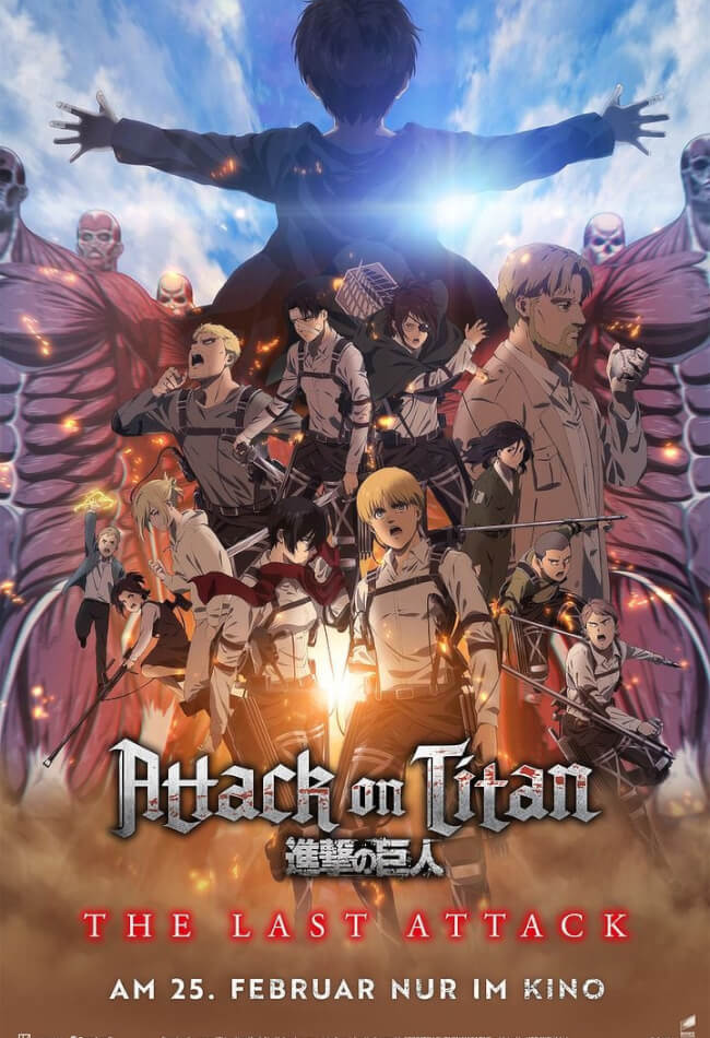 Attack on titan: the last attack Movie Poster