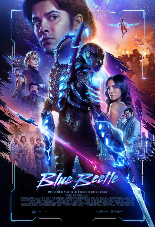 Blue beetle Movie Poster