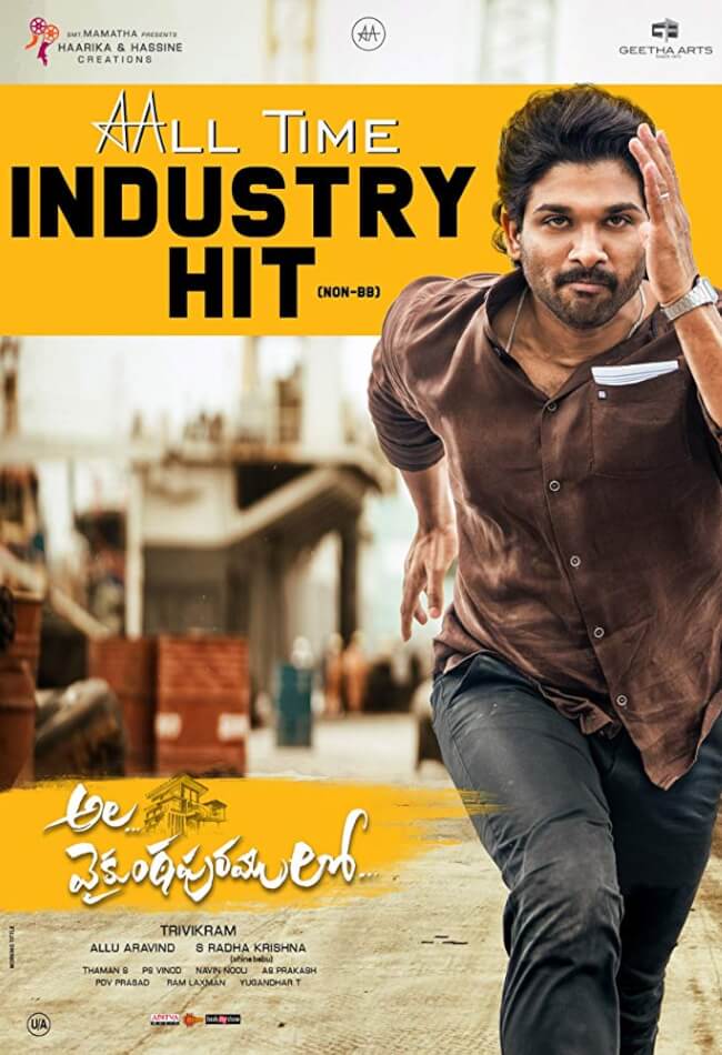 Ala Vaikunthapurramuloo 2020 ORG Hindi Dubbed Official Trailer Allu Arjun 1080p HDRip Download