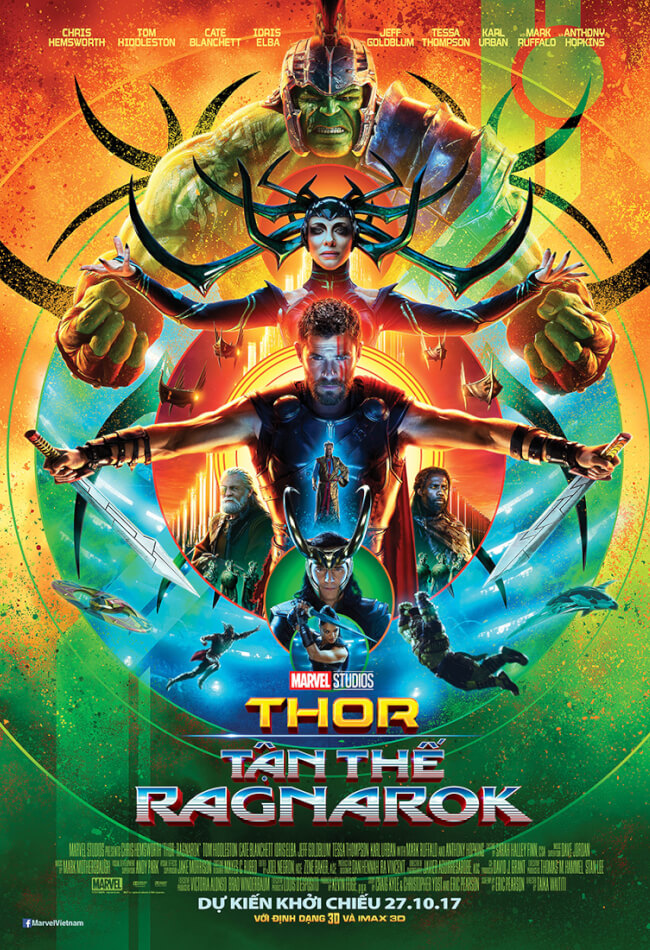 Marvel's Thor: Ragnarok Movie Poster