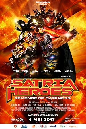 Satria heroes revenge of darkness Movie Poster