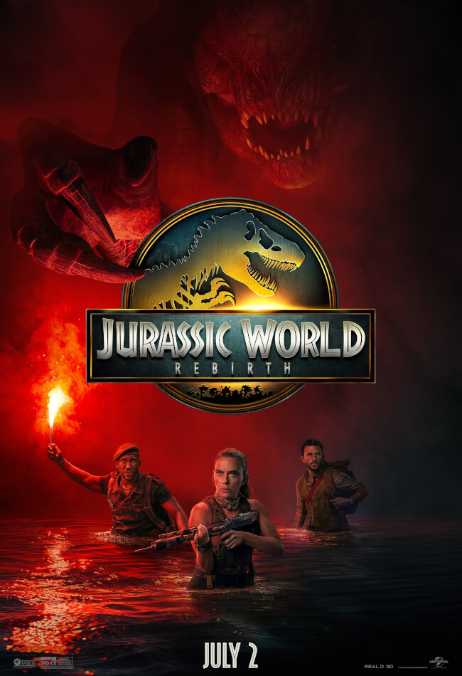 Jurassic World Rebirth Movie Poster
