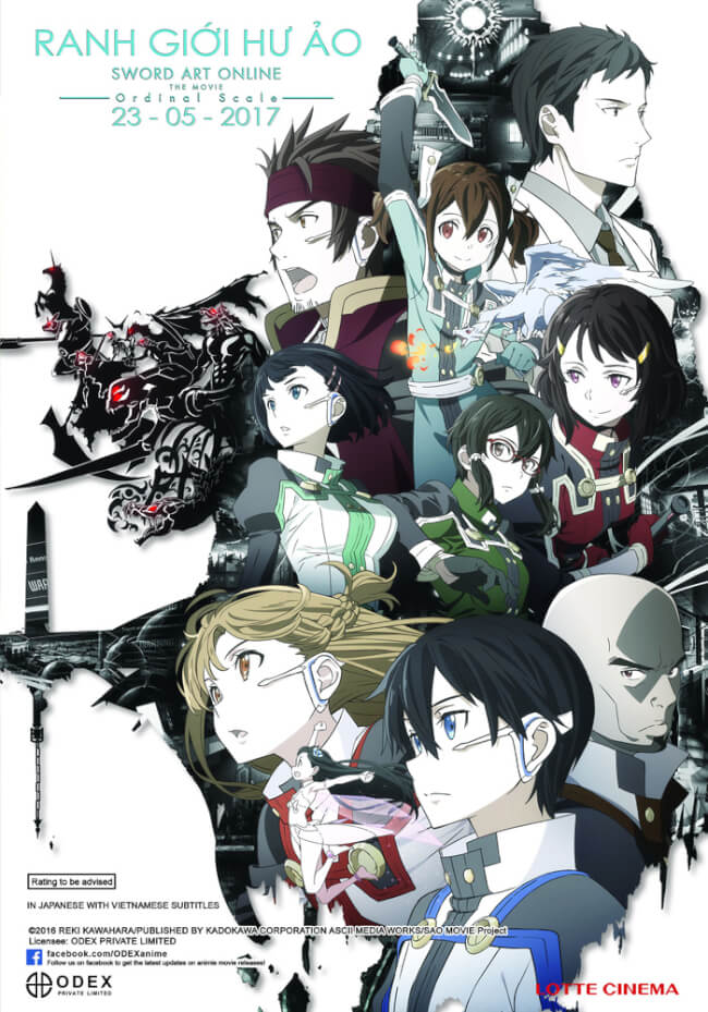 SWORD ART ONLINE: THE MOVIE - ORDINAL SCALE Movie Poster