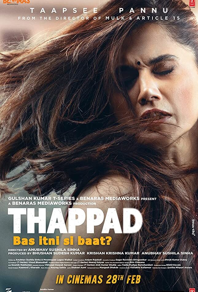 Thappad Movie Poster