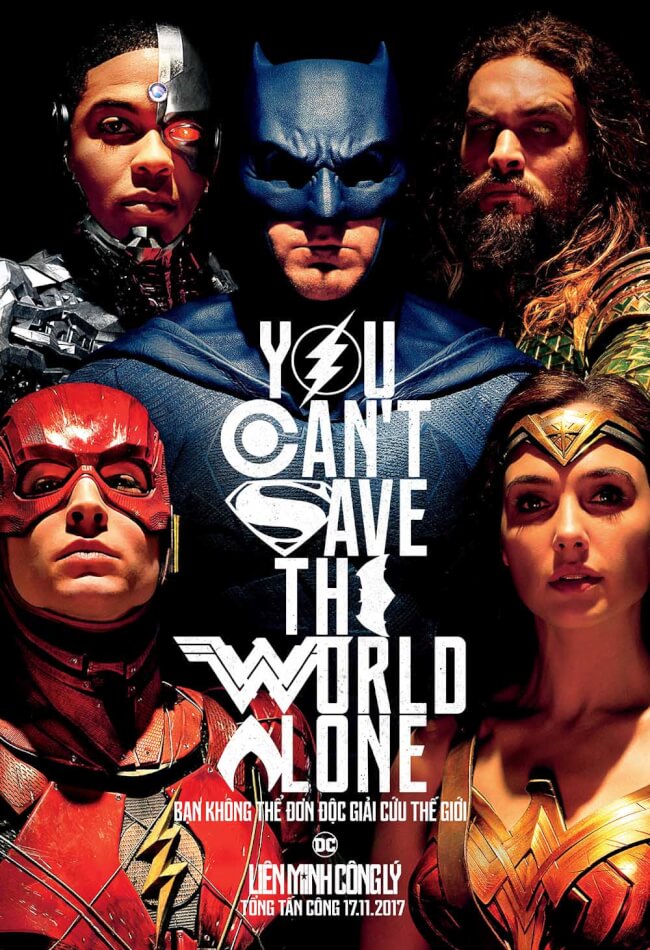 JUSTICE LEAGUE Movie Poster