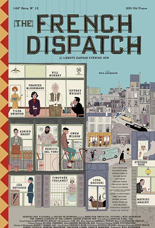 The French Dispatch Movie Poster