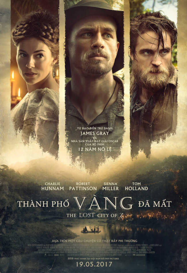 THE LOST CITY OF Z Movie Poster