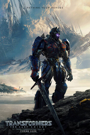 Transformers : the last knight Movie Poster