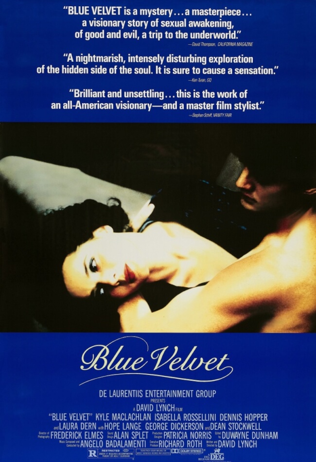 Blue Velvet Movie Poster