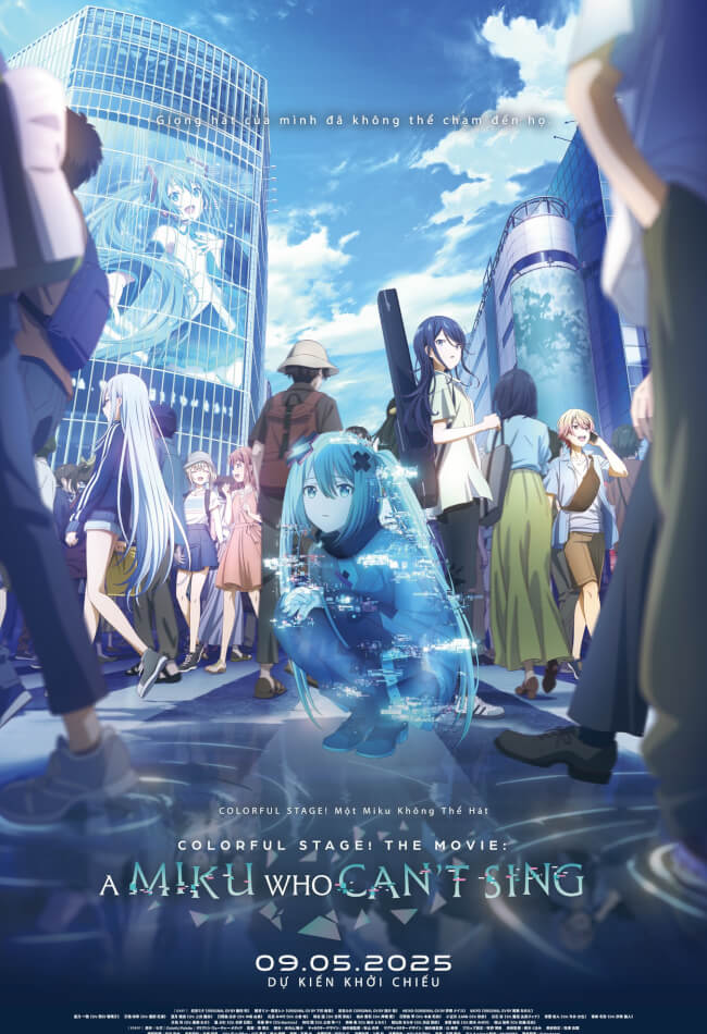 Colorful Stage! The Movie: A Miku Who Can't Sing Movie Poster