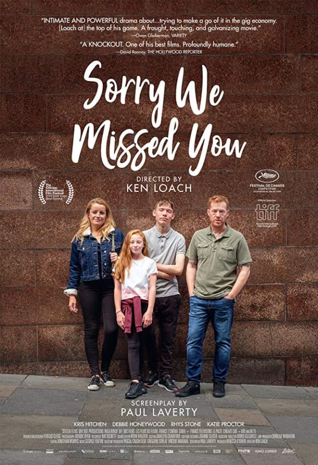 Sorry We Missed You Movie Poster