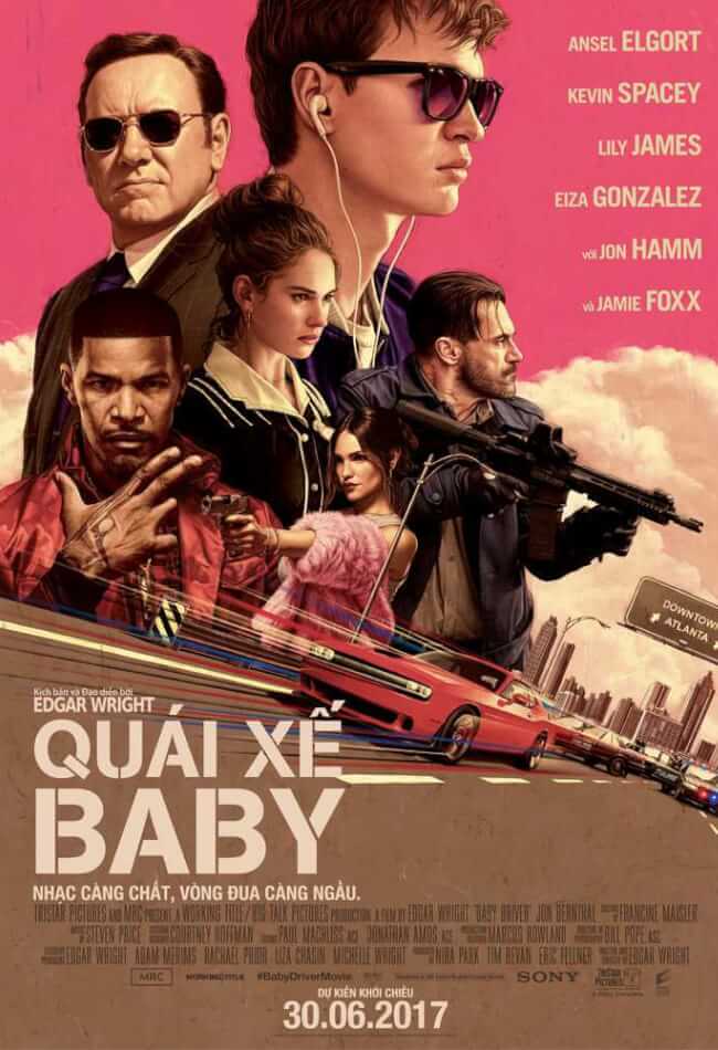 BABY DRIVER Movie Poster