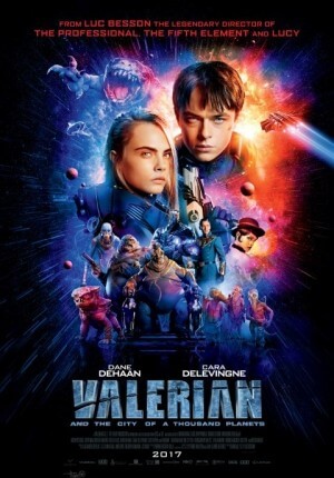 Valerian and the city of a thousand planets Movie Poster