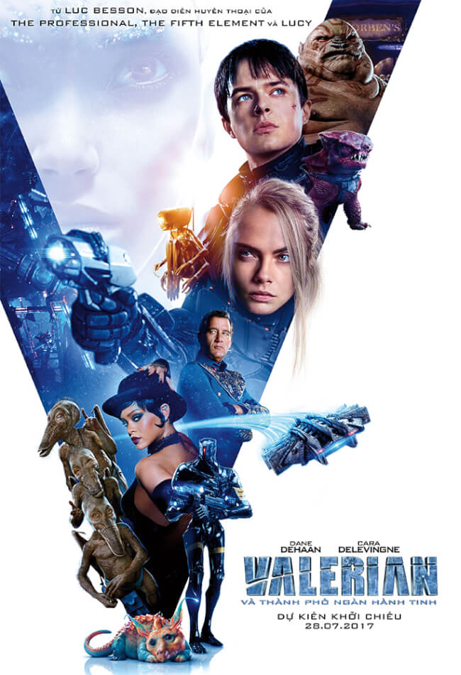 VALERIAN AND THE CITY OF A THOUSAND PLANETS Movie Poster