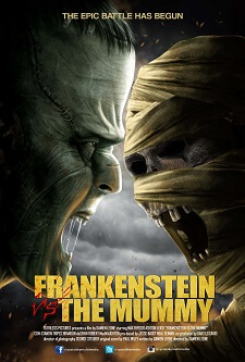 Frankenstein vs The Mummy Movie Poster