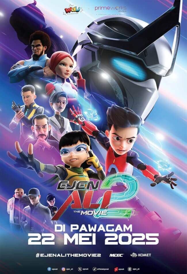 Ejen Ali: The Movie 2 Movie Poster