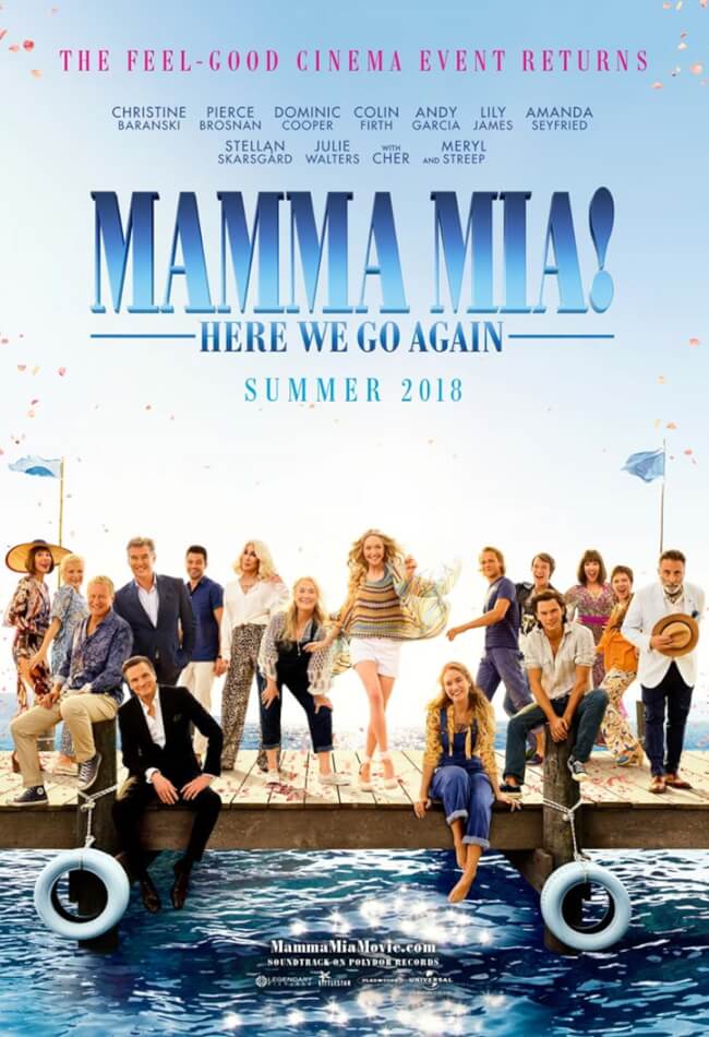 Mamma Mia Here We Go Again 2018 Showtimes Tickets And Reviews Popcorn Singapore