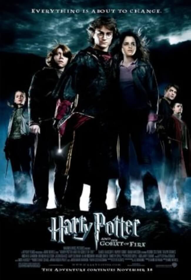 Harry Potter And The Goblet Of Fire Movie Poster