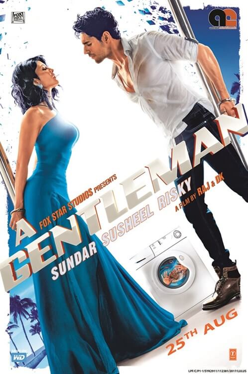 A Gentleman: Sundar, Susheel, Risky Movie Poster