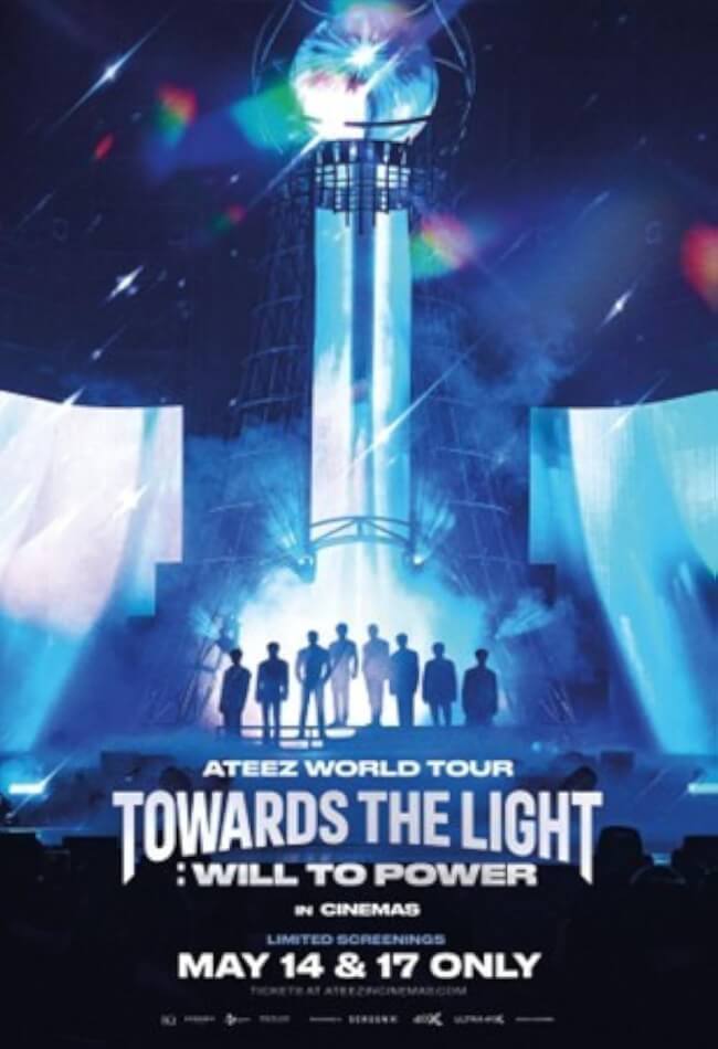 ATEEZ World Tour [Towards The Light: Will To Power] In Cinemas Movie Poster