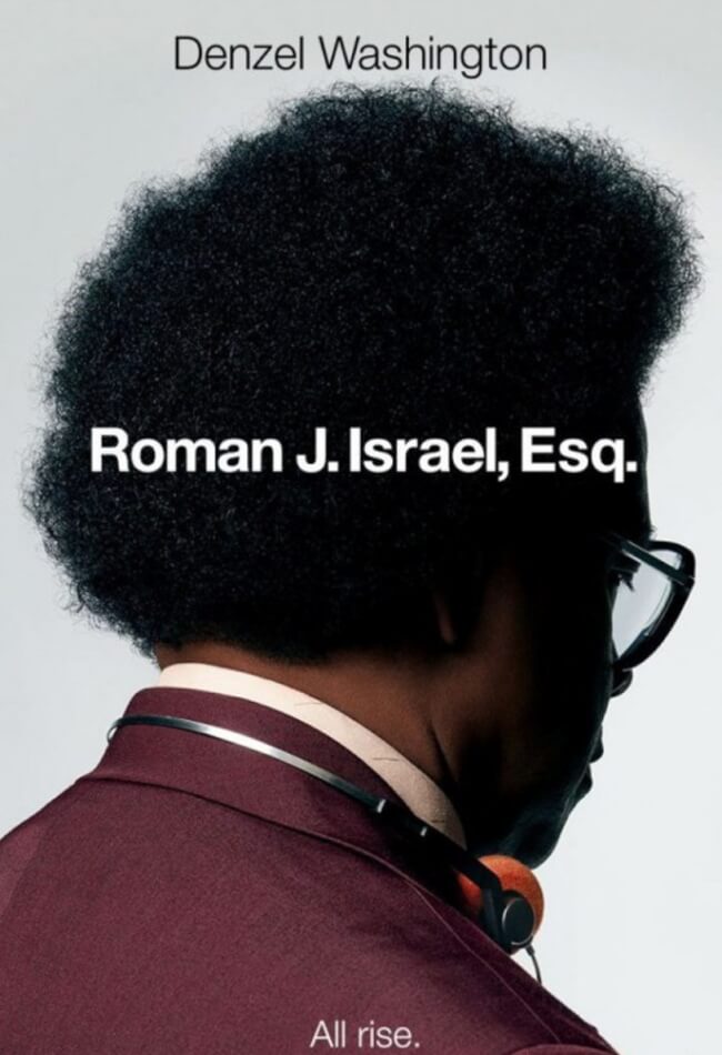 Roman Israel, Esq Movie Poster