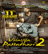 Velaiilla Pattadhari 2 Movie Poster