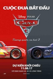 CARS 3 Movie Poster
