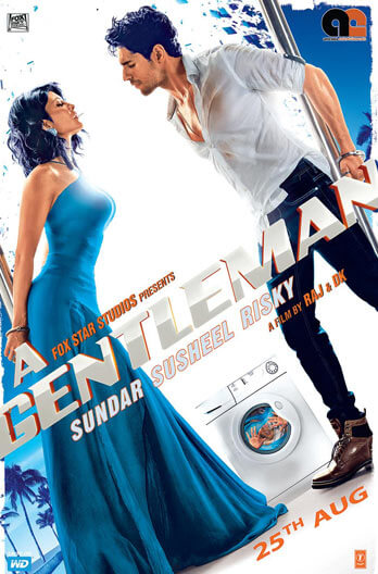 A Gentleman: Sundar, Susheel, Risky Movie Poster