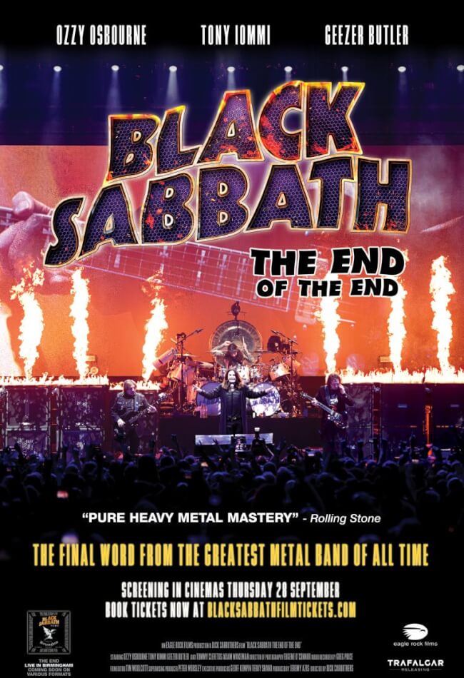 Black Sabbath: The End of the End Movie Poster