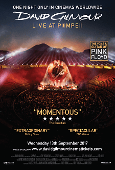 David Gilmour: Live at Pompeii Movie Poster
