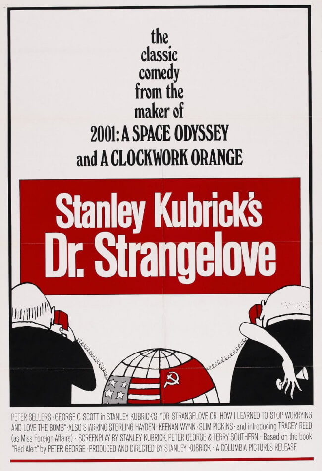 Dr. Strangelove Or: How I Learned To Stop Worrying And Love The Bomb Movie Poster